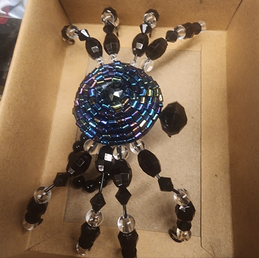Beaded Spider Napkin Ring